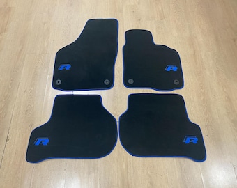 RHD Luxury Floor Car Mats For Volkswagen Golf Mk6 2009-2012 , Set of 4 , Made to Order