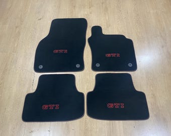 R.H.D Luxury Floor Car Mats For Volkswagen Golf 8.5 GTI 2021-2025 , Set of 4 , Made to Order