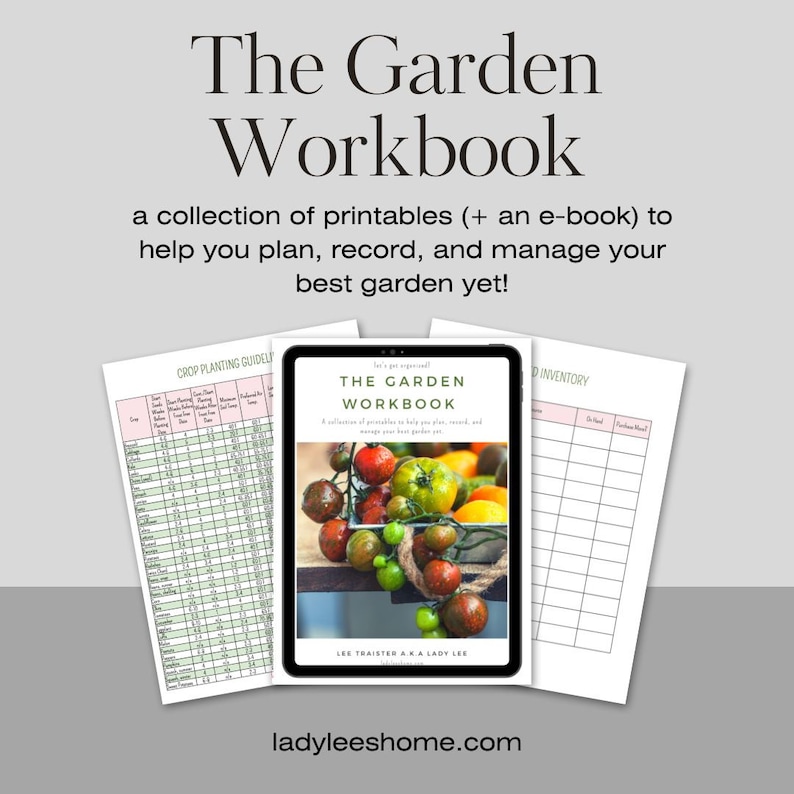 The Garden Workbook A collection of printables to help you plan, record, and manage your best garden yet. image 1