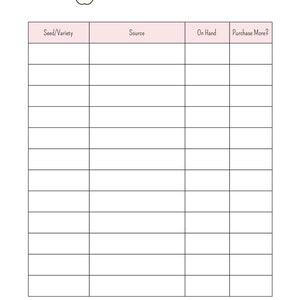 The Garden Workbook A collection of printables to help you plan, record, and manage your best garden yet. image 5