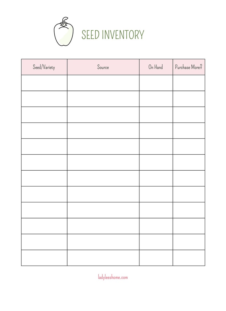 The Garden Workbook A collection of printables to help you plan, record, and manage your best garden yet. image 5