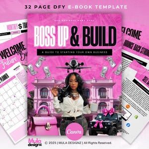 E-book PLR da rivendere, 32 pagine, modello e-book, copertina e-book, e-book digitale, modello Canva, e-book DFY, prodotti digitali,