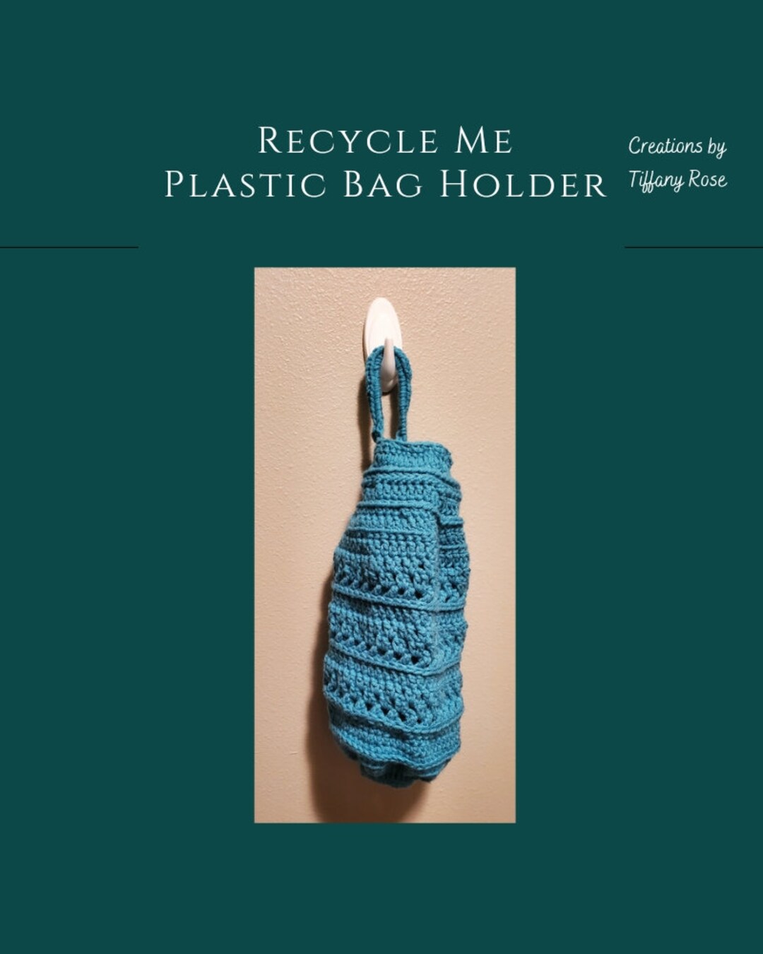 Recycle Me Plastic Bag Holder Etsy