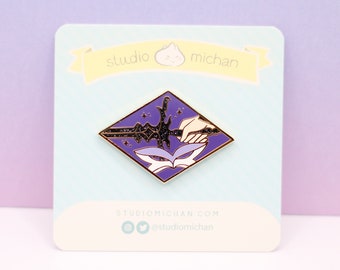 Sword and Mask Pin (Danmei-Inspired Series: Fang Xin)