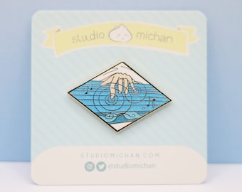 Guqin Weapon Pin (Danmei-Inspired Series: Wangji)