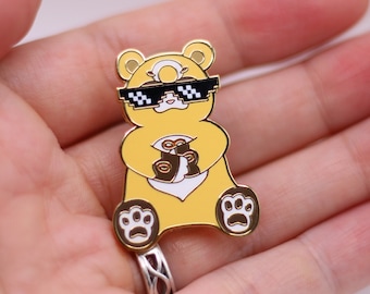 Thug Life Guoba Genshin Enamel Pin