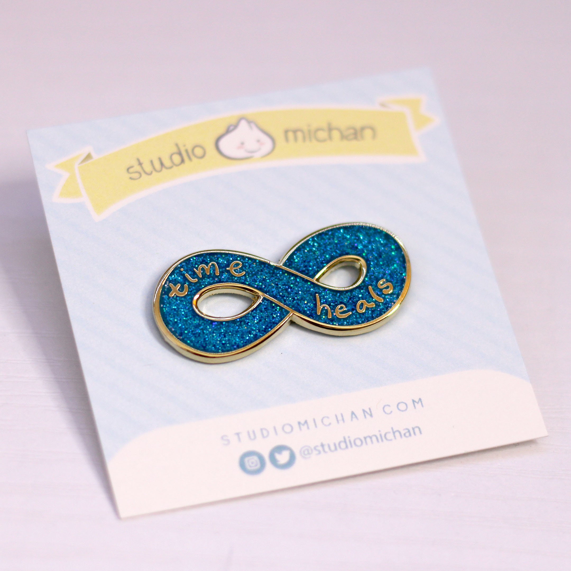Time Heals Pin