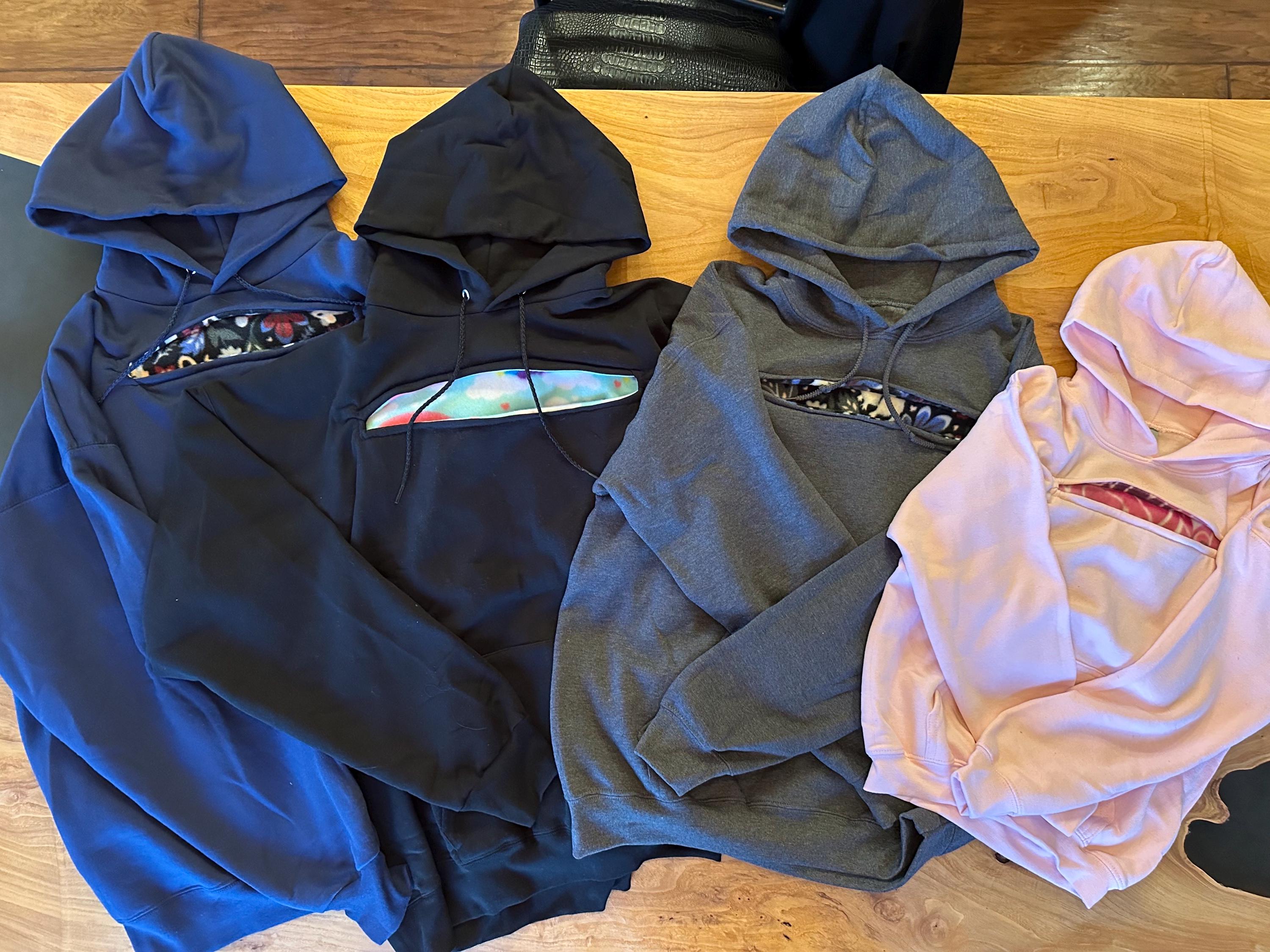 Red cat hoodie España