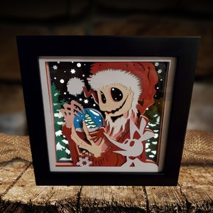 Jack Skellington 3D Light Box/Shadow Box