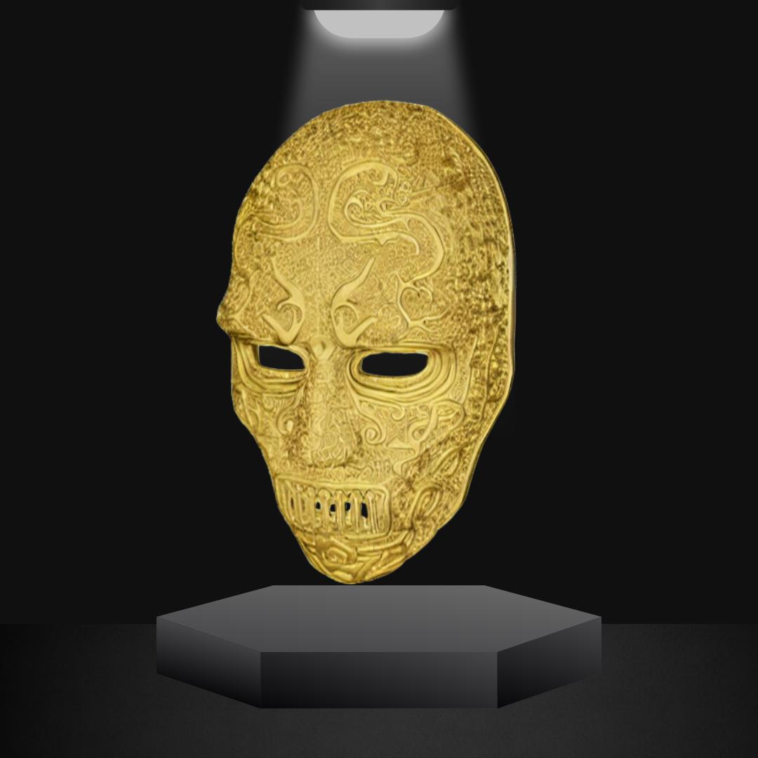 Death Eater Maske STL Files- Cosplay ve Dekorasyon İçin 3D Model
