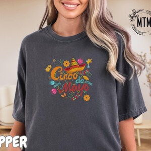 Comfort Colors Cinco de Mayo Friends Matching Shirt, Fiesta Group Matching TShirt, Mexican Fiesta Tee, My First Family Fiesta Shirt