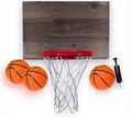 Red Cedar Mini Basketball Hoop Set: Over Door or Wall Mount