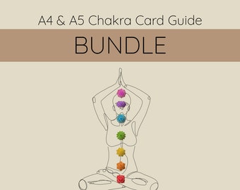 Chakra-kaartenset: reiki-healinggids (afdrukbare pdf)
