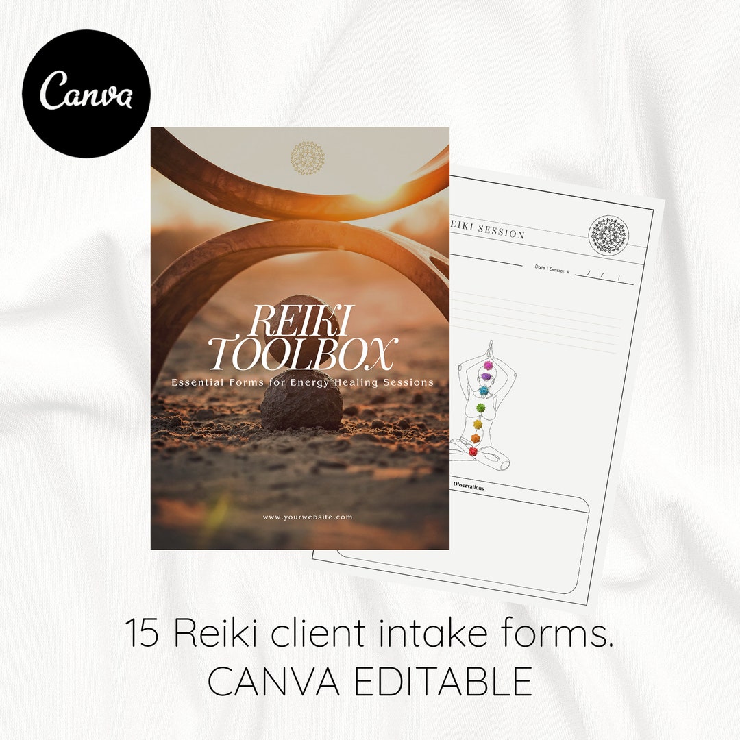 Reiki Client Intake Forms, Health Questionnaire Forms, Distant Reiki ...