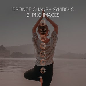 21 Bronze Chakra Symbole - Bronze Chakra Clipart - Bronze Chakra Symbole PNG