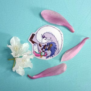 Spirit Blossom Kindred - League of Legends Inspired Sticker