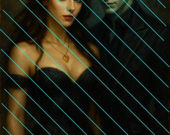 Phantasm: Ophelia and Blackwell poster/ spicy book reader poster/ kindle cover insert