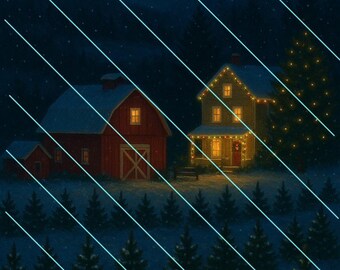 Dream Harbor Inspired Christmas Tree Farm poster/ spicy book reader poster/ kindle cover insert