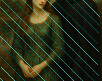 Renaissance painting inspired dance with death poster/ spicy book reader poster/ kindle cover insert