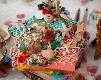 Centro de mesa de La Sirenita