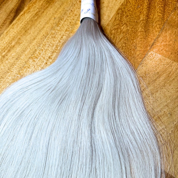 Grey Hair Extensions Etsy