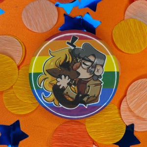 Gravity Falls | BillFord Muppet Makeout Button