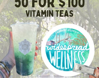 50 for 100 VITAMIN TEAS