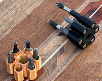The Bit Buddy-Magnetic Revolving Hex Bit Holder