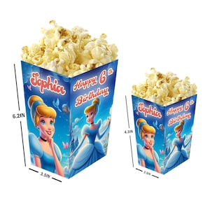 Cenicienta - Persoonlijke producten met nombre y edad - Pack van 12 - 100% karton - Montagematerialen - Grotere hoeveelheden producten