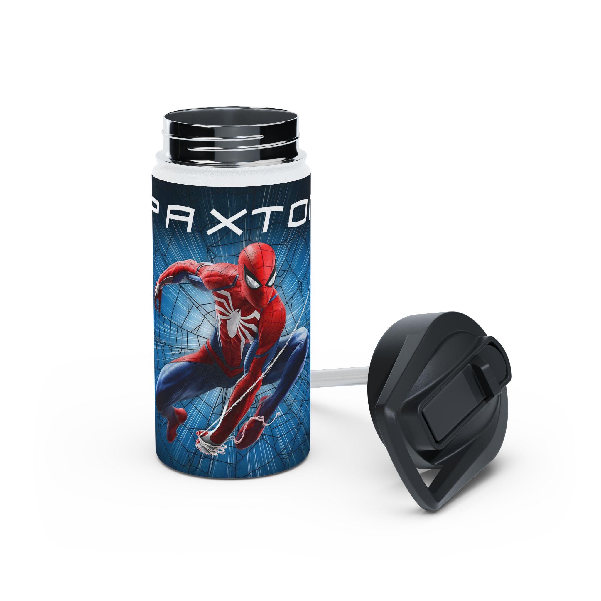 カスタマイズ可能なスパイダーマンステンレススチールタンブラー