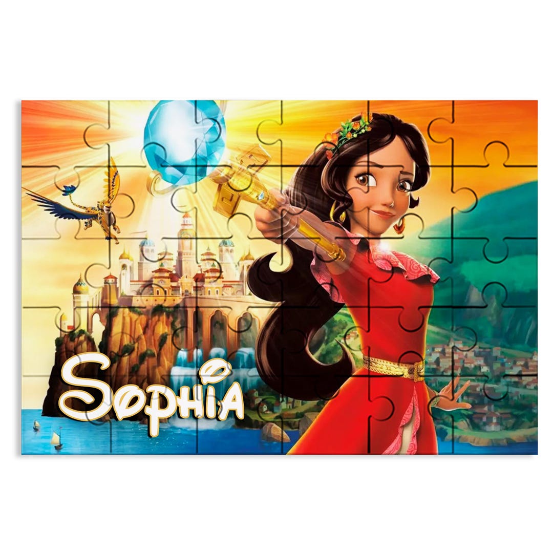 Elena of Avalor Jigsaw Puzzle 30 Pieces - Free Gift Box - Customized ...