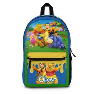 Winnie Pooh Backpack - Etsy display picture 1