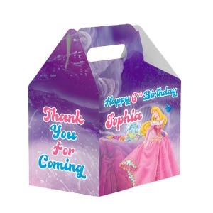 Doornroosje - geveldoos - Kies je favoriete optie - Princess Aurora-geschenkdoos - 12 stuks - 4,4 x 4,5 x 3 inch - gemaakt van 100% karton