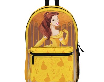Personalized Beauty and the Beast Backpack: Choose Your Fav Style