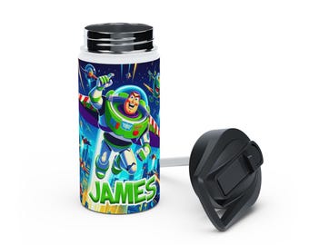 Vaso de acero inoxidable personalizable de Buzz Lightyear