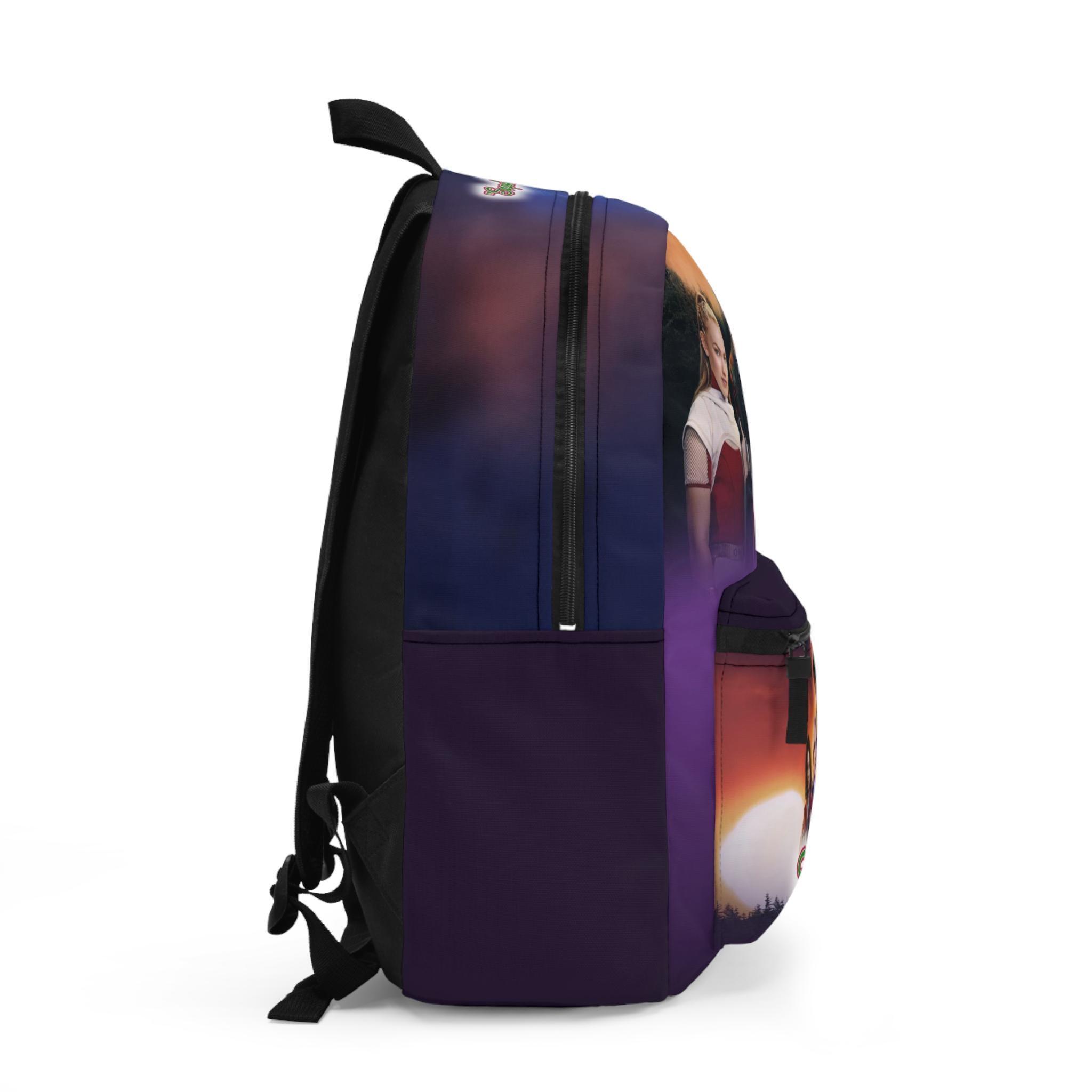 granola girl backpack north face winter outside  hiking outfit, gorp core, granola girl, off grid,  nature, countryside, camping
