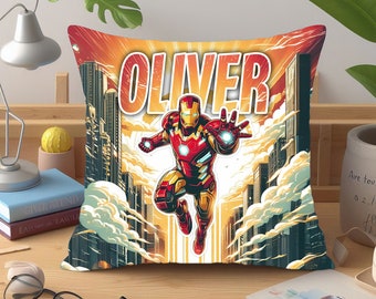 Personalized Ironman Pillow