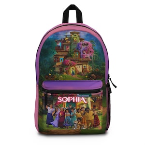 Personalized Encanto Backpack – Custom Name, Lightweight & Durable – Loved by High School Seniors – Not Just for Kids – Multiple Colors