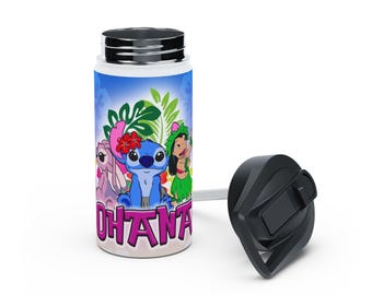 Customizable Lilo and Stitch Stainless Steel Tumbler