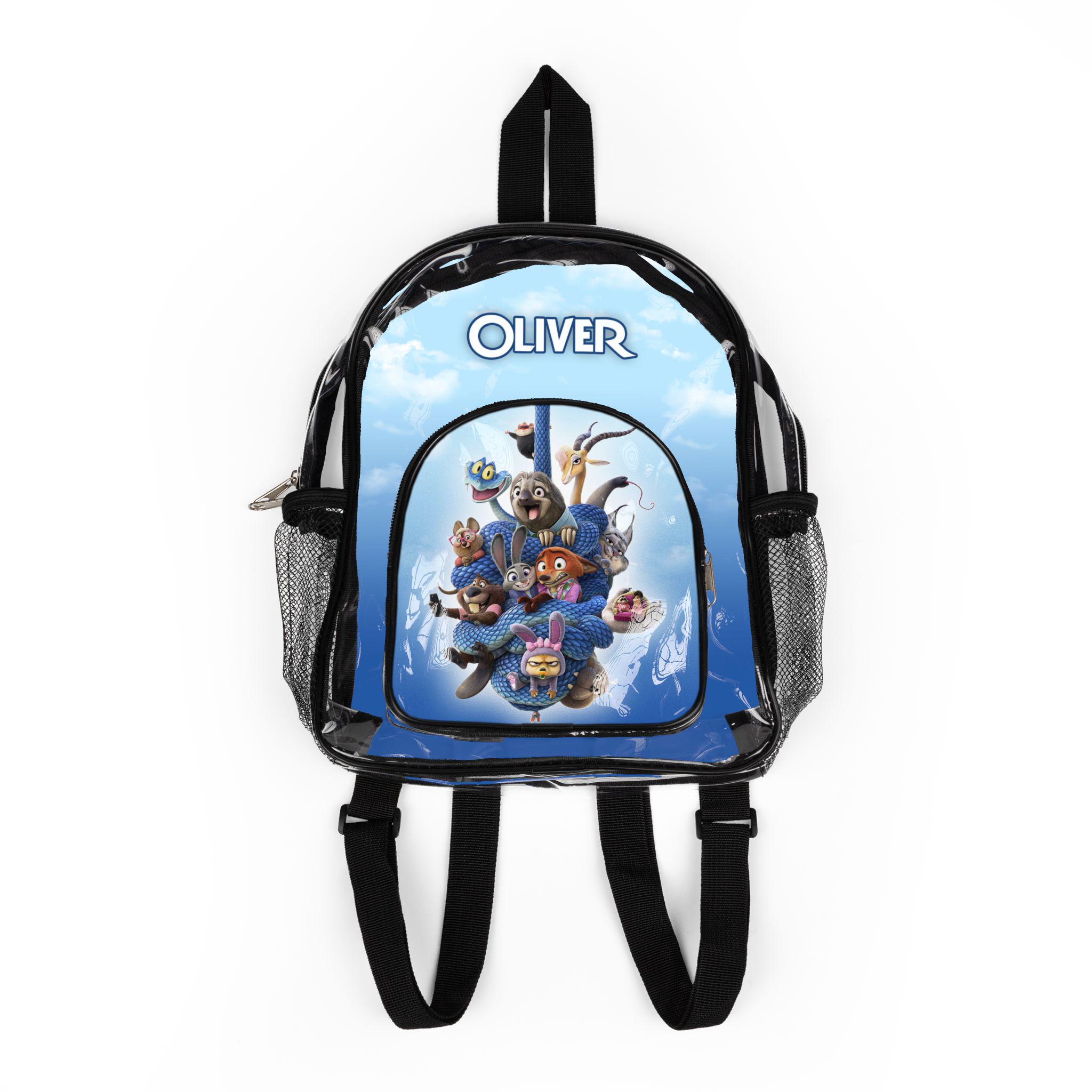 Discover Personalized Zootopia 2 Clear Backpack