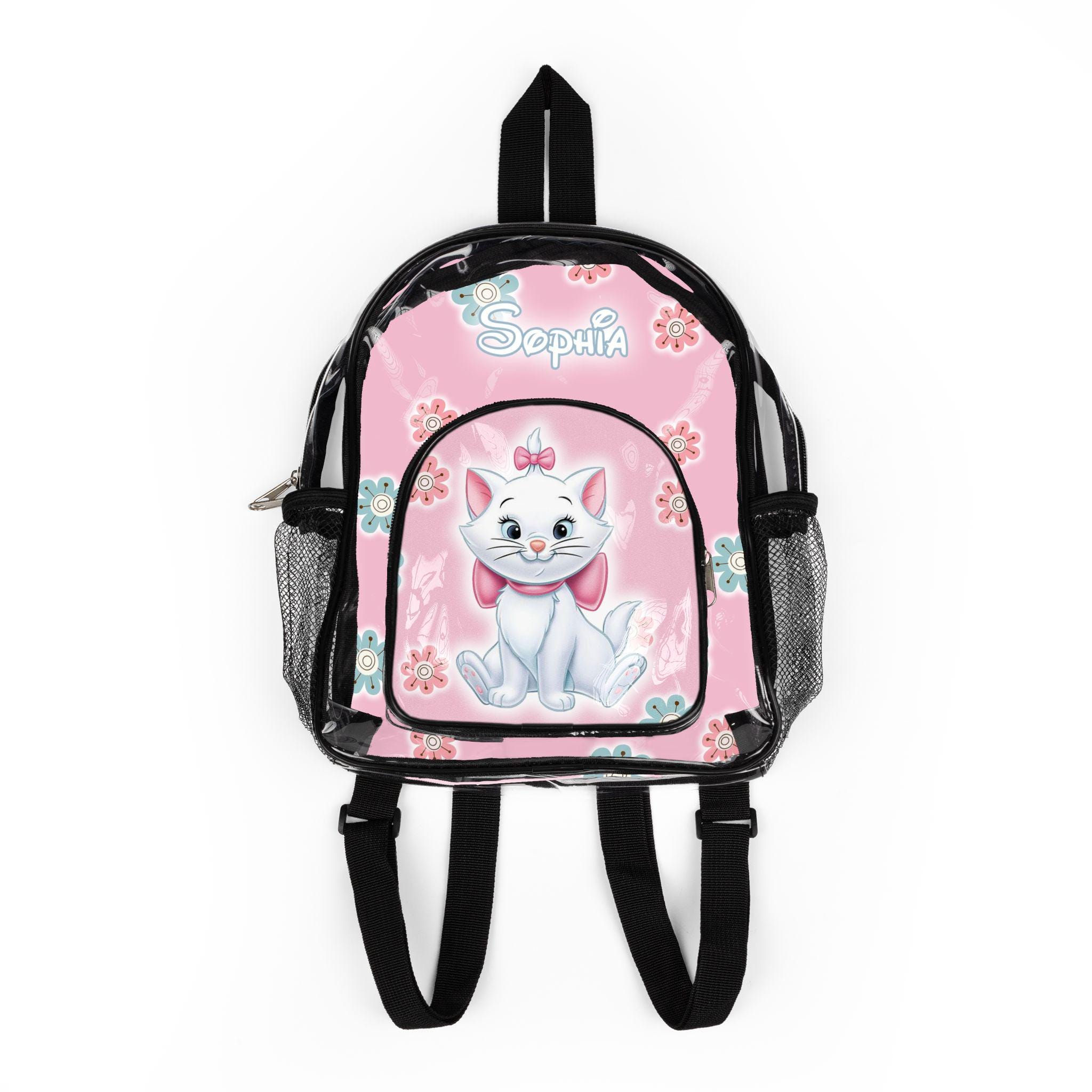 Discover Personalized Marie the Aristocats Clear Backpack
