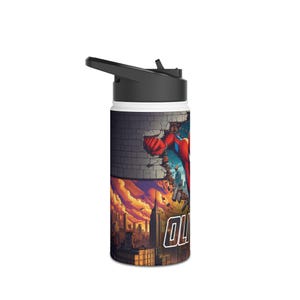 Customizable Spiderman Stainless Steel Tumbler afbeelding 7