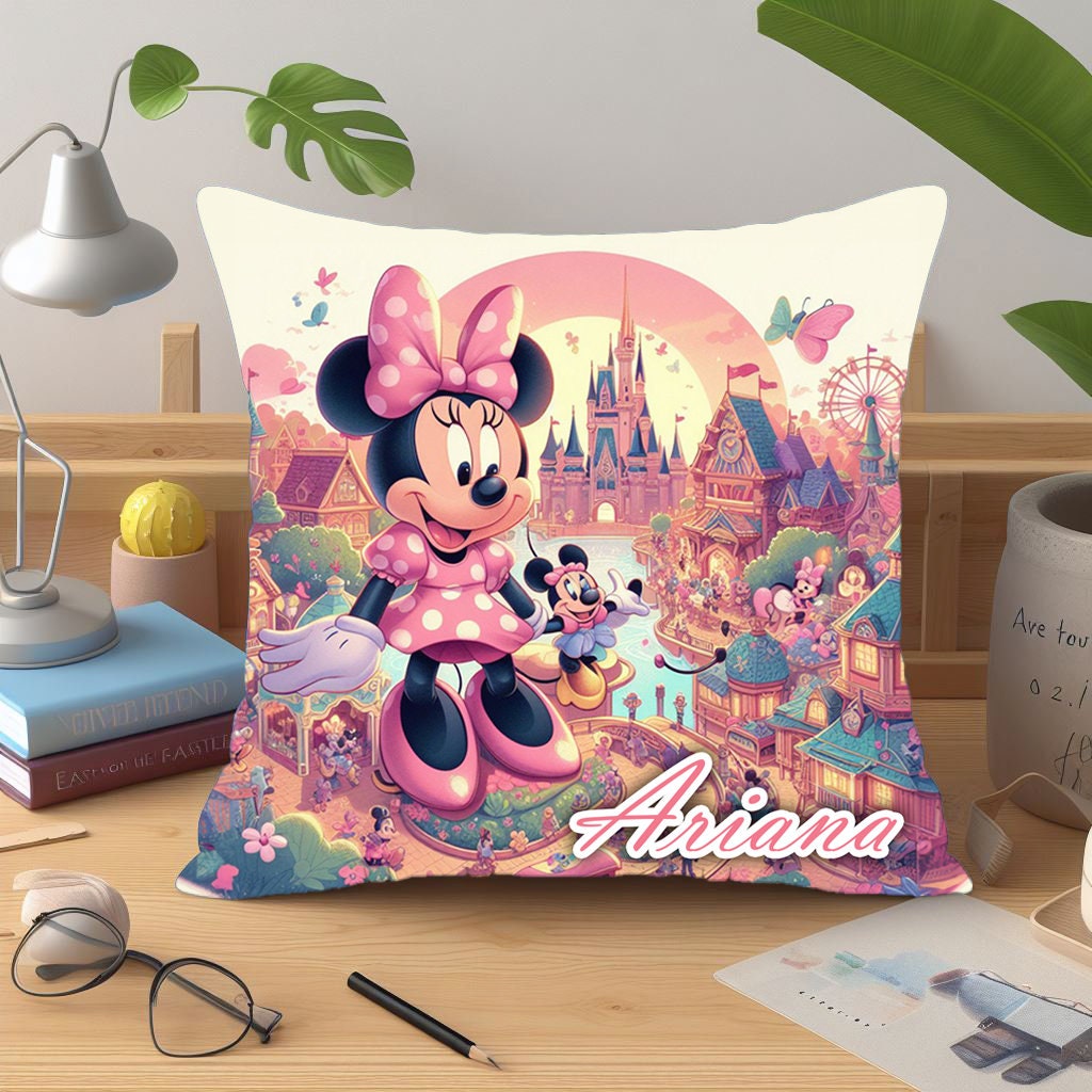 Minnie mouse throw pillow hot sale