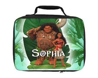 Personalized Moana Lunch Bag