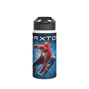 Customizable Spiderman Stainless Steel Tumbler afbeelding 3