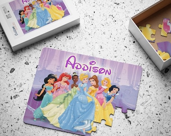 Personalized Disney Princess Jigsaw Puzzle for Kids
