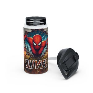 Customizable Spiderman Stainless Steel Tumbler Option 1