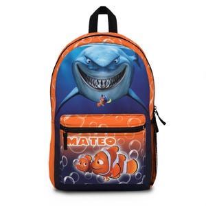 Personalized Finding Nemo or Dory Backpack