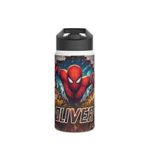 Customizable Spiderman Stainless Steel Tumbler afbeelding 6
