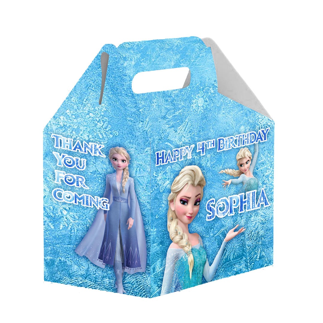 Personalized Frozen Gable Boxes: Choose Your Favorite Character Elsa ...